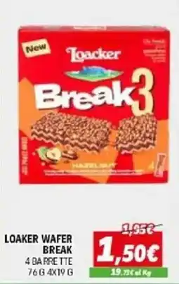 Orizzonte Loaker Wafer Break offerta