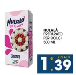 SeBón Supermercati Hulalà preparato per dolci offerta