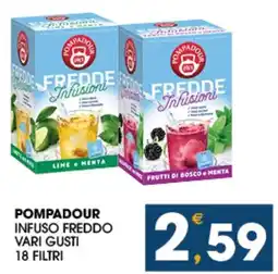 SeBón Supermercati POMPADOUR INFUSO FREDDO offerta