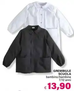Il Gigante GREMBIULE SCUOLA offerta