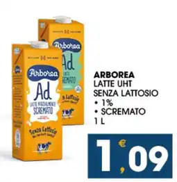 SeBón Supermercati Arborea Latte UHT Senza Lattosio offerta