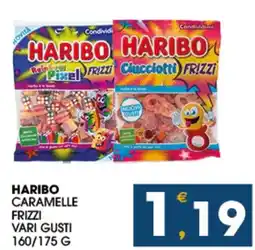 SeBón Supermercati HARIBO Caramelle Frizzi offerta