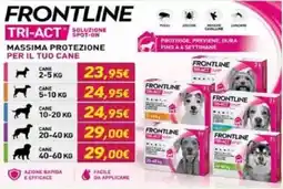 Orizzonte Frontline tri-act soluzione spot-on offerta