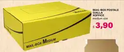Il Gigante MAIL-BOX POSTALE GIALLA XOoffice offerta