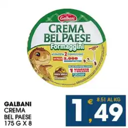 SeBón Supermercati GALBANI CREMA BEL PAESE offerta