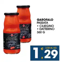 SeBón Supermercati Garofalo Passata offerta