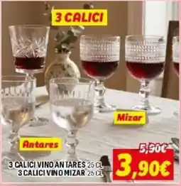 Orizzonte 3 CALICI VINO ANTARES offerta