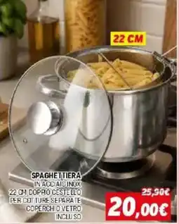 Orizzonte SPAGHETTIERA IN ACCIAIO INOX offerta