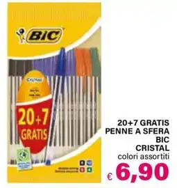 Il Gigante Penne a sfera BIC Cristal offerta