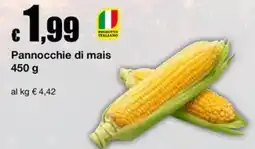 Sì con te Supermercati Pannocchie di mais offerta