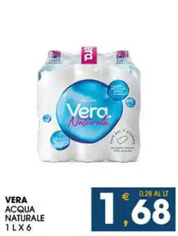 SeBón Supermercati Vera Acqua Naturale offerta