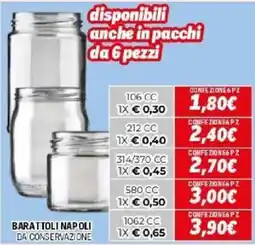 Orizzonte BARATTOLI NAPOLI DA CONSERVAZIONE offerta