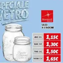 Orizzonte VASO 4 STAGIONI Bormioli Rocco offerta
