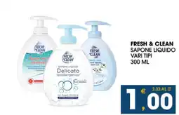 SeBón Supermercati Fresh & Clean Sapone Liquido offerta