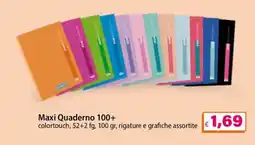 Il Gigante Maxi Quaderno 100+ offerta