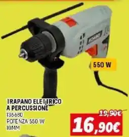 Orizzonte TRAPANO ELETTRICO A PERCUSSIONE offerta