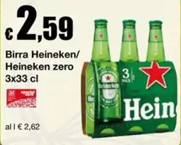 Sì con te Supermercati Birra Heineken/Heineken zero offerta