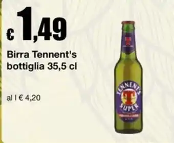 Sì con te Supermercati Birra Tennent's offerta