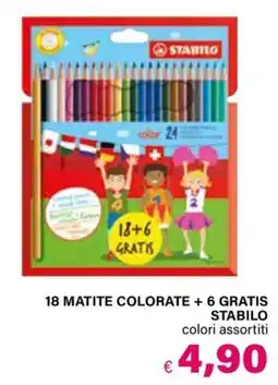 Il Gigante MATITE COLORATE STABILO offerta