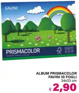 Il Gigante ALBUM PRISMACOLOR FAVINI offerta