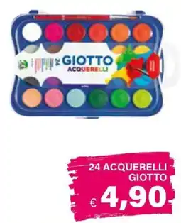 Il Gigante ACQUERELLI Giotto offerta
