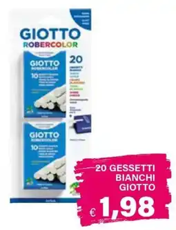 Il Gigante Gessetti bianchi Giotto offerta