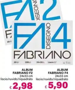 Il Gigante ALBUM FABRIANO F2 offerta