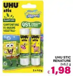Il Gigante UHU STIC RENATURE offerta