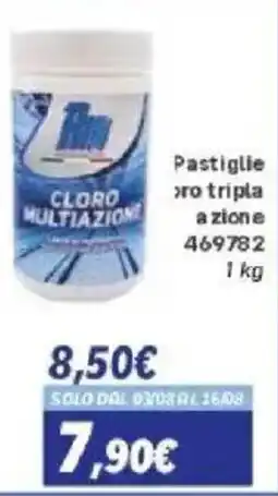 Orizzonte Pastiglie cloro tripla azione offerta