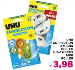 Il Gigante UHU CORRECTION MICRO ROLLER offerta