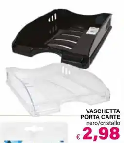 Il Gigante Vaschetta porta carte offerta