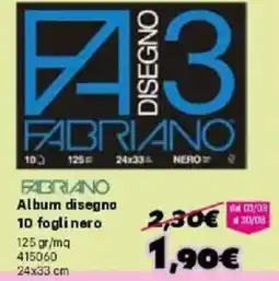 Orizzonte Album disegno FABRIANO offerta