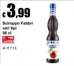 Sì con te Supermercati Sciroppo Fabbri offerta