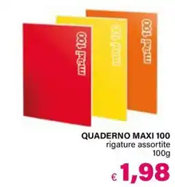 Il Gigante QUADERNO MAXI 100 offerta