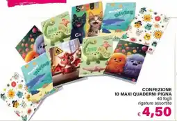 Il Gigante MAXI QUADERNI PIGNA offerta