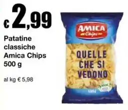 Sì con te Supermercati Patatine classiche Amica Chips offerta