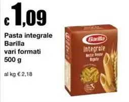 Sì con te Supermercati Pasta integrale Barilla offerta