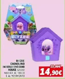 Orizzonte BITZEE CAGNOLINO INTERATTIVO DOG HOUSE offerta