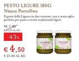 Eataly Pesto Ligure Niasca Portofino offerta