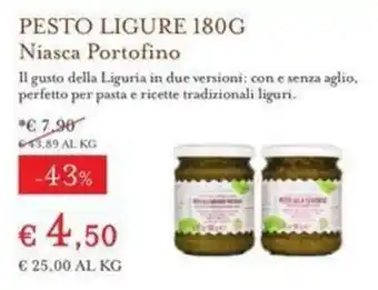 Pesto Ligure Niasca Portofino