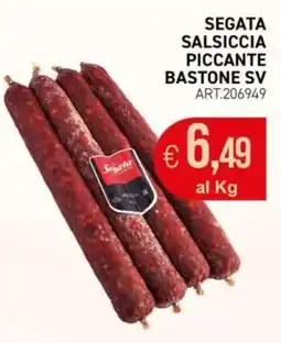 PGS Cash&Carry Segata Salsiccia Piccante Bastone SV offerta