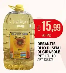 PGS Cash&Carry DESANTIS OLIO DI SEMI DI GIRASOLE offerta