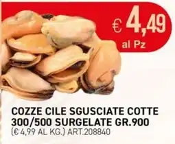 PGS Cash&Carry COZZE CILE SGUSCIATE COTTE offerta