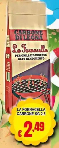 Risparmio Supermercati La Fornacella Carbone di Legna offerta