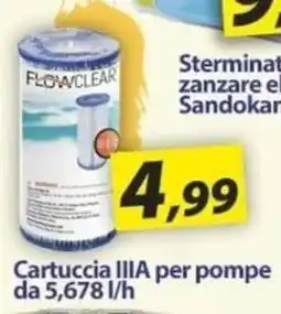 Hobby e Legno FLOWCLEAR Cartuccia IIIA offerta