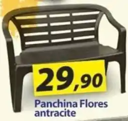 Hobby e Legno Panchina Flores antracite offerta