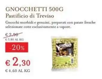 Eataly Gnocchetti Pastificio di Treviso offerta