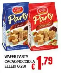 Risparmio Supermercati Party WAFER Cacao/Nocciola offerta