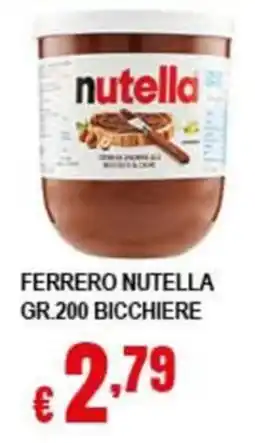 Risparmio Supermercati FERRERO NUTELLA offerta