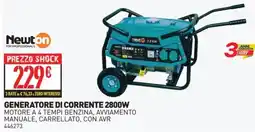 Ottimax Newton GENERATORE DI CORRENTE 2800W offerta
